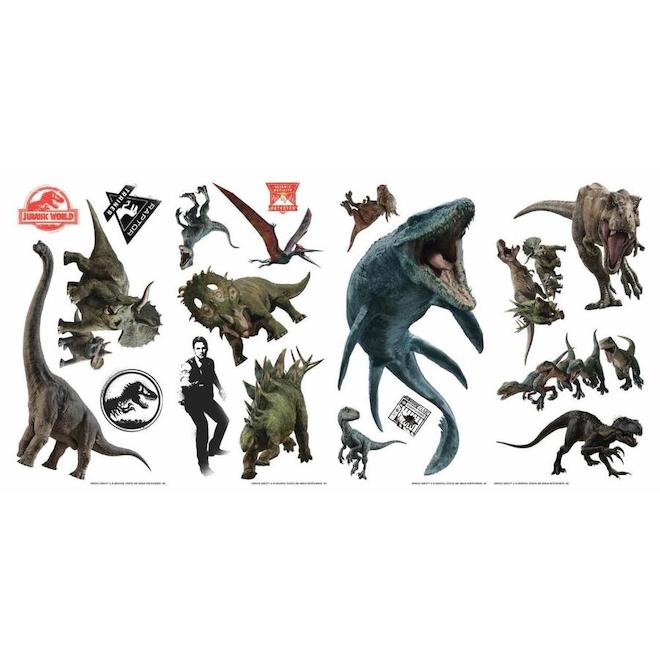 RoomMates Jurassic World Wall Decals  Peel & Stick