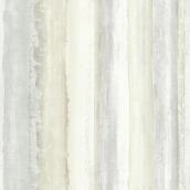 RoomMates Peel-and-Stick Wallpaper - Tan Watercolour Stripes - 28.18-sq.ft.