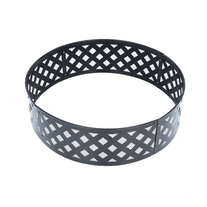 Style Selections 30-in Outdoor Lattice Fire Ring