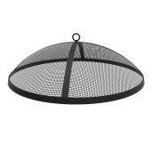 Master Forge 22.40-in Black Round Steel Fire Pit Spark Screen