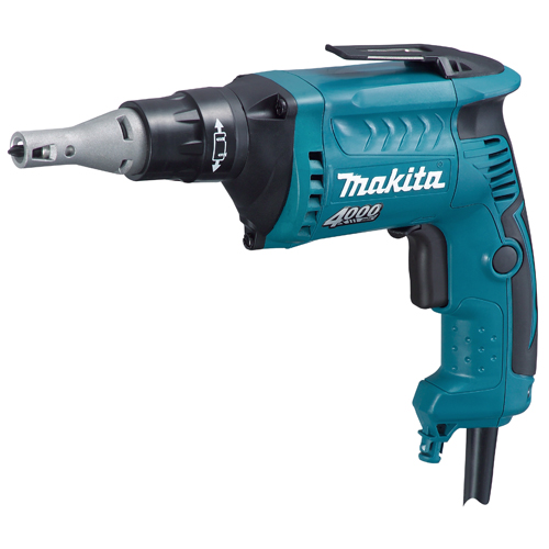 Makita Corded Drywall Screw Gun - 6-Amp Motor - 4000 RPM - Reversible - One-Touch Locator - Variable Speed