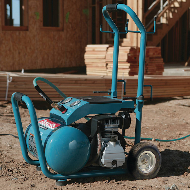 Makita 3-HP Electric 5.2-gal. Teal Air Compressor