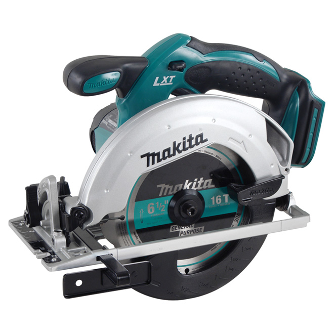 Makita 18-Volt 6 1/2-in Cordless Circular Saw - 3700 RPM - 50° Bevel - Lightweight - Bare Tool (battery not included)