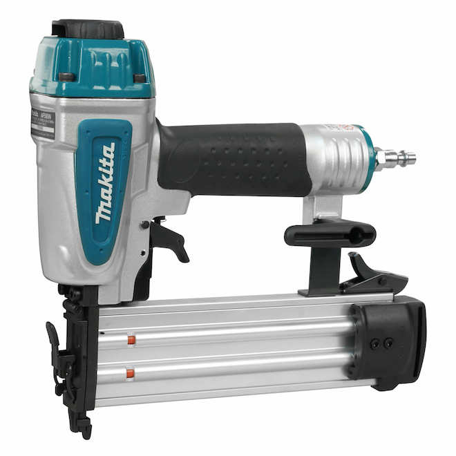 Makita 2-HP Air Compressor and Brad Nailer Kit - Electric - 2.6-gal. - Teal