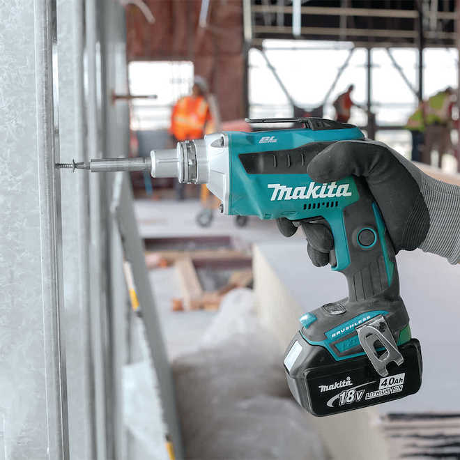 Makita 4000 RPM Brushless Variable Speed Drywall Cordless Screwdriver Bare Tool (battery not included)