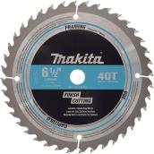 Makita Fine Crosscutting Circular Saw Blade - Carbide - 40-Teeth - 6 1/2-in dia