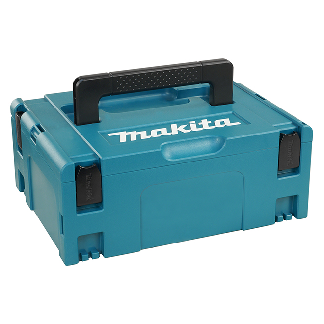 Makita Interlocking Medium Tool Box 15-1/2 with Large Tool Box 15-1/2 in  Teal