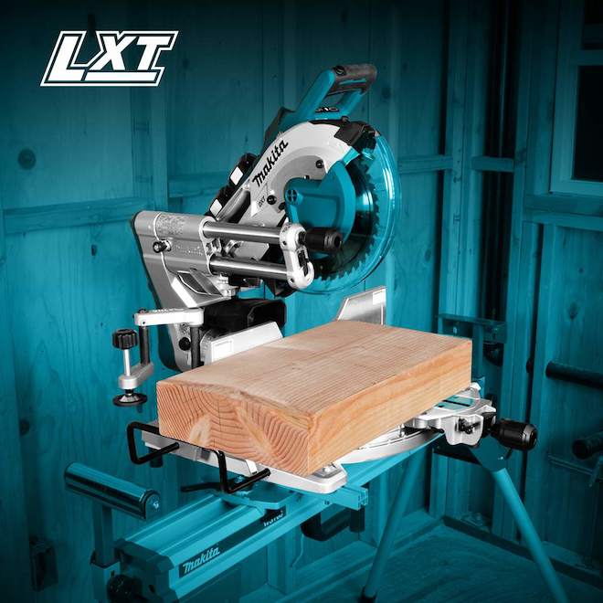 Makita 18V x2 LXT Brushless 10-in Slide Mitresaw w/Laser (Tool Only)