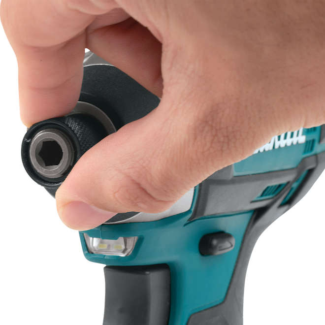 Makita LXT Teal 18 V 2-Tool Combo with Batteries and Carry Bag