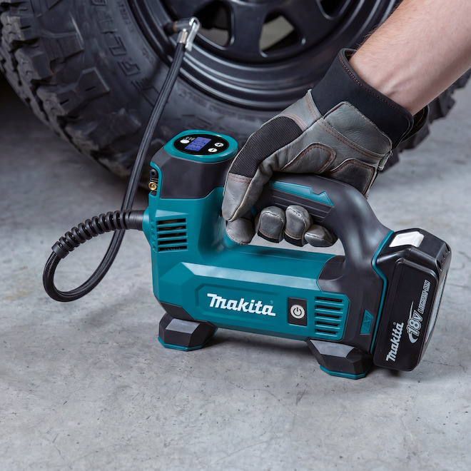 Makita 18-V LXT Inflator up to 120-lb/sq.in. - Bare Tool Only