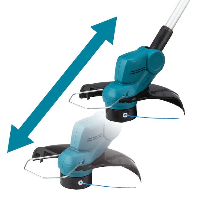 Makita 10-1/4-in 4-Ah 18-V Cordless String Trimmer with Lithium-Ion Battery and Charger Included