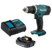 Makita 18-Volt 1/2-in Cordless Drill with Battery and Charger - Reversible - Variable Speed