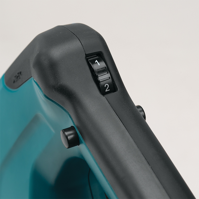 Souffleur à feuille sans balais Makita avec 2 batteries 18 V et chargeur double