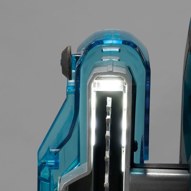 Makita Compound Mitre Saw 10-in Sliding with LED and Cut Line Guide