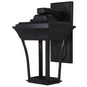 Snoc Outdoor Wall Sconce - LED - Cast Aluminum - 15.5-in - Black