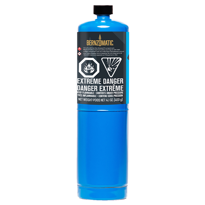 Bernzomatic Propane Torch Gas Bottle, 14.1 oz