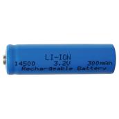 Rechargeable 300mAH Lithium Ion Battery - 3.2V  - 2 Pack