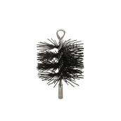 Imperial Polysweep Round Chimney Brush -  Polypropylene Bristles - Black - 8-in W x 8-in L