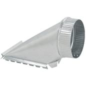 Prise supérieure de 4" pour transition entre conduits