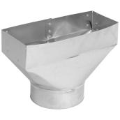 Galvanized Universal Boot for Transition Between Ducts