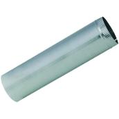 Tuyau d'acier galvanisé de 3" x 60", calibre 30
