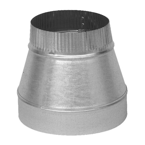 Imperial 6-in to 5-in Diameter Galvanized Steel Reducer