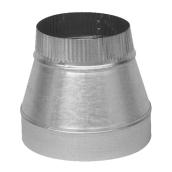 Réducteur en acier galvanisé de 7" à 6" de diamètre