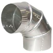 3" Diameter Aluminum Adjustable Elbow , Up to a 90° Angle