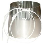 Raccord de tuyau en aluminium de 4