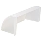 Imperial Air Deflector Floor Vent Diffuser - Adjustable - Clear - Fits Registers 2 1/4-in to 4-in W x 10-in to 12-in L