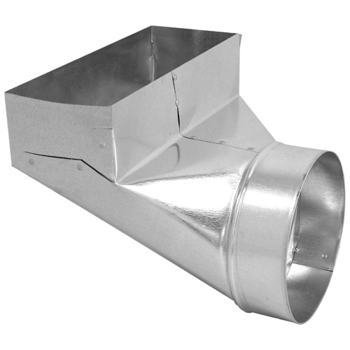 Imperial Galvanized Angle Boot - 4-in x 10-in x 4-in - Steel