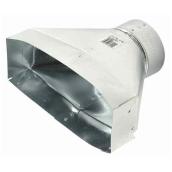 Galvanized Universal Boot for Transition Between Ducts