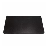 Imperial 32 x 42 x 1/4-in Steel Black Round Corner Stove Board
