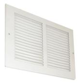 Grille murale blanche de 8