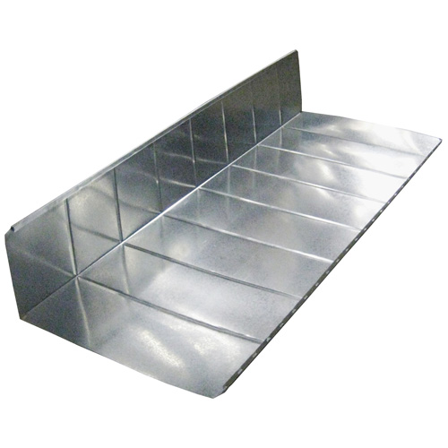 Imperial 8-in x 18-in x 60-in Half Stack Duct