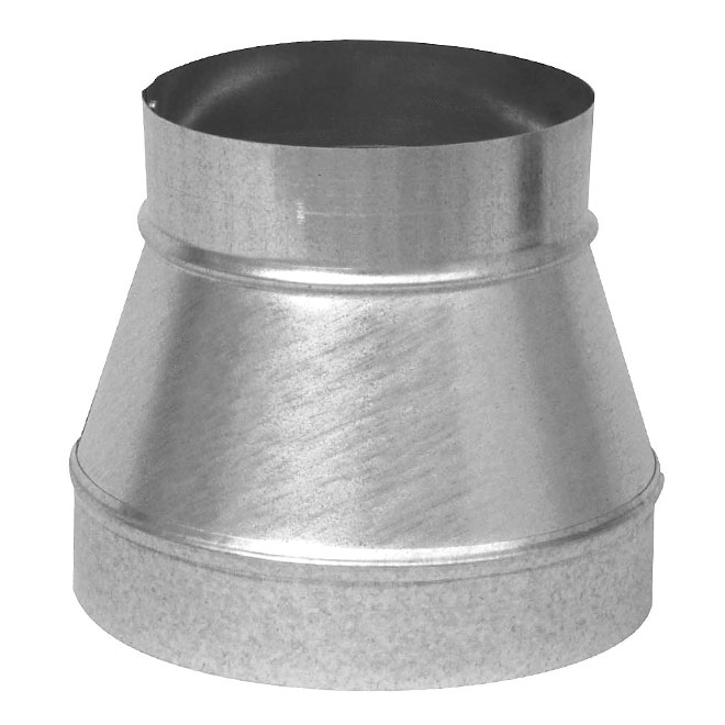 Imperial 8-in to 7-in Increaser-Reducer - Galvanized Steel