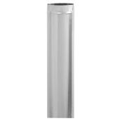 Imperial Round Pipe - 5-in x 36-in - 26-Gauge Galvanized Steel