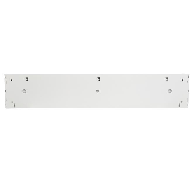 Imperial 24 x 4 1/2 x 3-in Steel White Powder-Coat Painted Baseboard Register