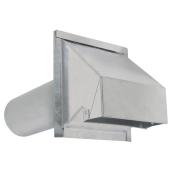 Sortie de ventilation murale en acier galvanisé « R2 »