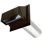 Wall Exhaust - R2 - 4" x 10" - Brown