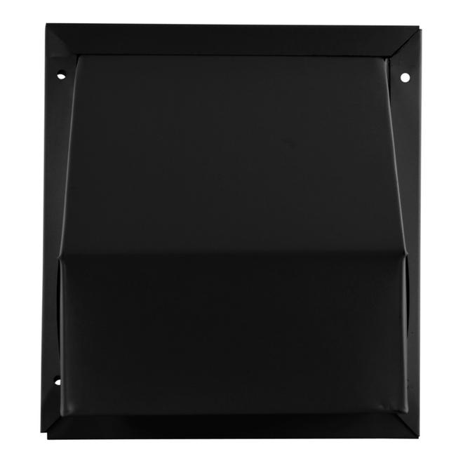 Imperial 4-in Galvanized Steel Black R2 Wall Exhaust Hood