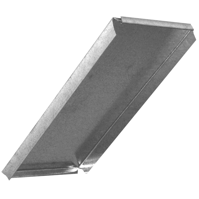 Imperial 3.25-in x 10-in Galvanized Steel End Duct Cap