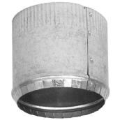 Imperial 6-in Galvanized Steel Round Duct Starting Collar