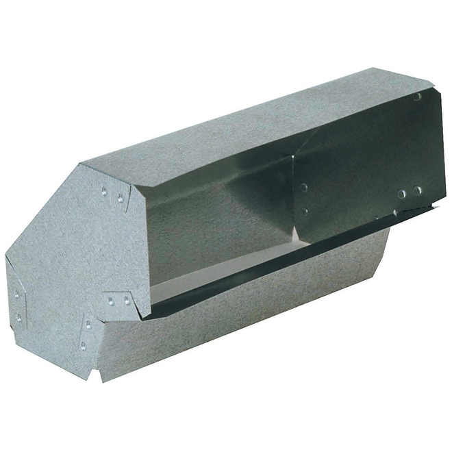 NEW! IMPERIAL 3.25-in x 10-in x 36-in Galvanized Steel Rectangular Stack Duct 