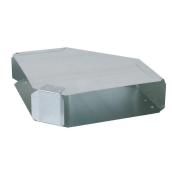 Coude de côté Imperial en acier galvanisé 90 degrés 3 1/4 po x 10 po