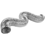 IMPERIAL 4-in x 8-ft Foil Flexible Duct