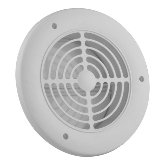 Imperial 8.5-in L White Plastic Soffit Vent