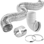 Imperial 4-in x 8-ft Dryer Vent Kit