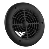 Imperial 4-6-in Black Plastic Soffit Exhaust Vent