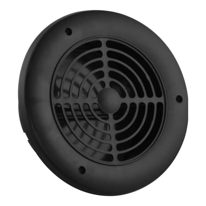 Imperial 4-6-in Black Plastic Soffit Exhaust Vent